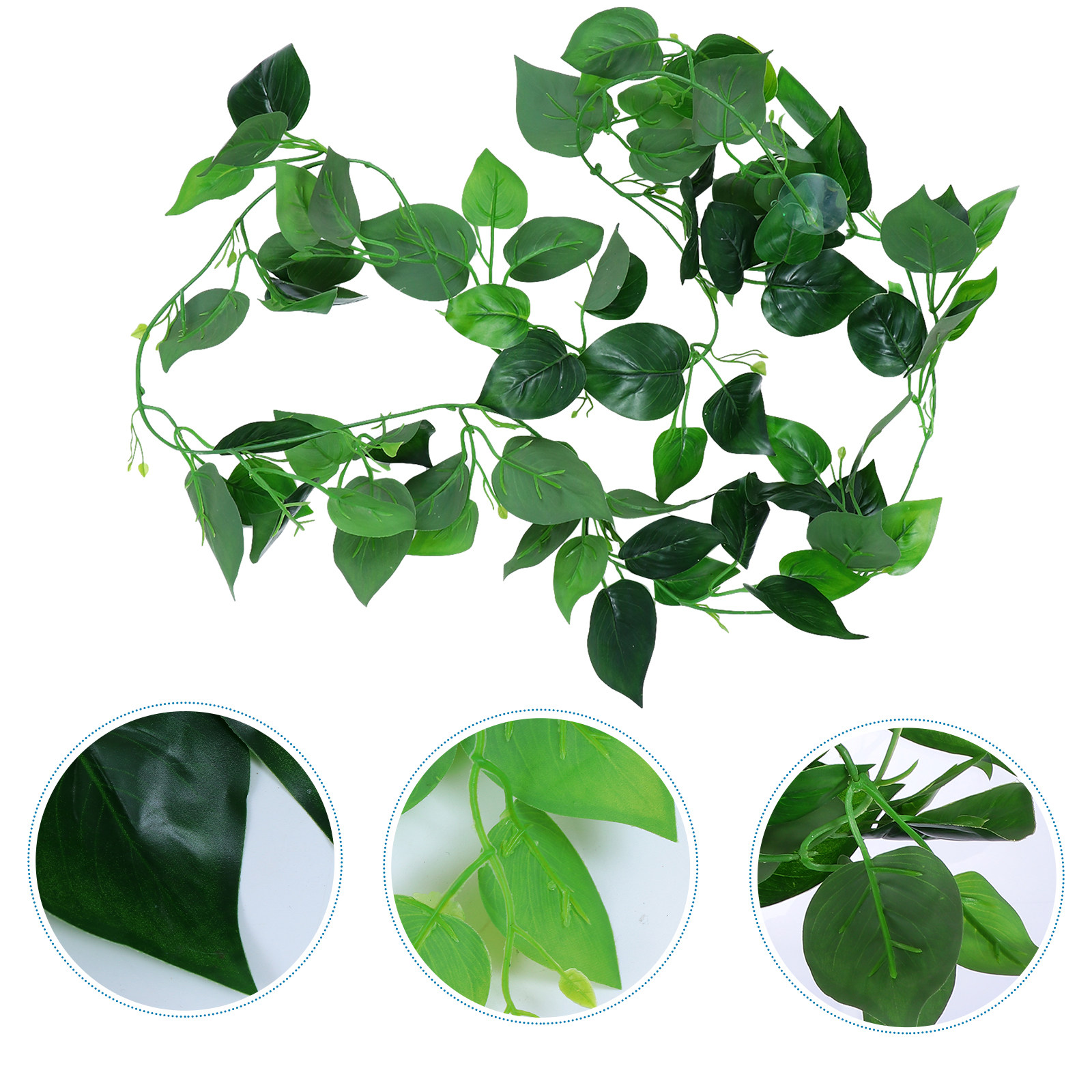 ใบไม้จำลองต้นไม้เลื้อยสำหรับตก - Aquarium Plant Vine บทวิจารณ์และราคา