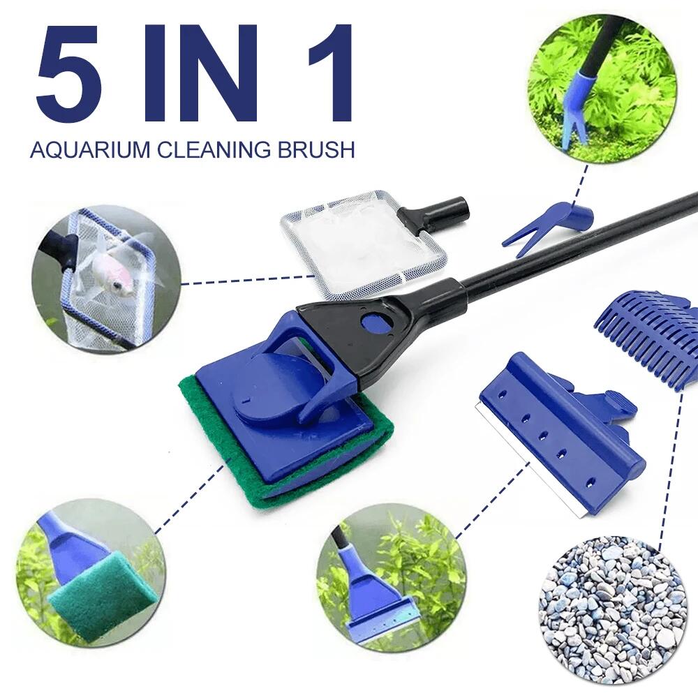 ชุดอุปกรณ์ทำความสะอาดตู้ปลา 5  - Planted Aquarium Algae บทวิจารณ์และราคา
