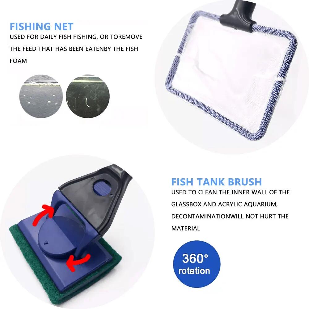 ชุดอุปกรณ์ทำความสะอาดตู้ปลา 5  - Planted Aquarium Algae บทวิจารณ์และราคา
