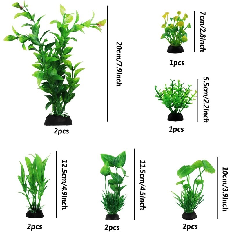10 ชิ้น/เซ็ตพืชประดับตู้ปลาประ - Aquarium Plant Vine บทวิจารณ์และราคา