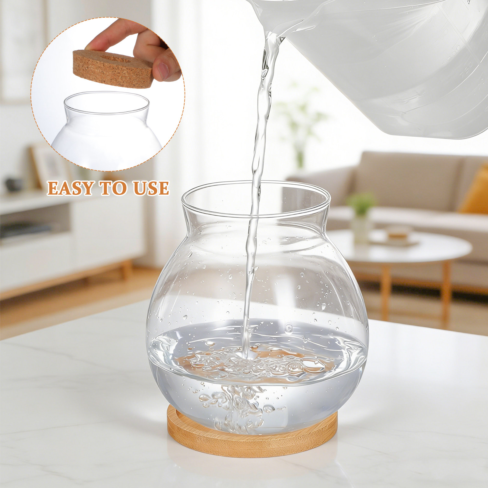ตู้ปลาแก้วตั้งโต๊ะขนาดเล็กสำหร - Planted Aquarium Bowl บทวิจารณ์และราคา