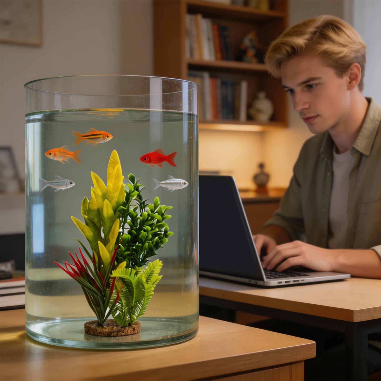 ต้นไม้ประดิษฐ์สำหรับตกแต่งตู้ป - Planted Aquarium For Beginners บทวิจารณ์และราคา