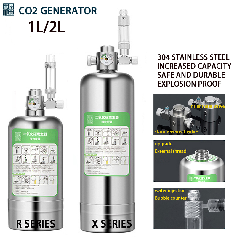 ชุดระบบผลิตก๊าซคาร์บอนไดออกไซด - Planted Aquarium Co2 Kit บทวิจารณ์และราคา