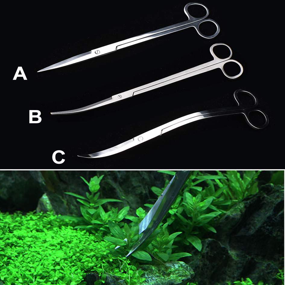 25 ซม.กรรไกรตัดต้นไม้น้ำสแตนเล - Planted Aquarium Algae บทวิจารณ์และราคา