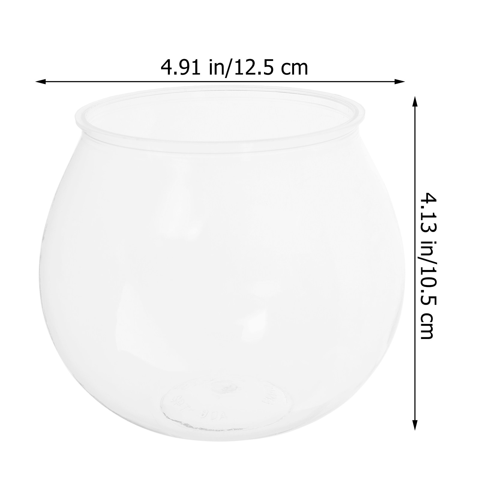ตู้ปลาขนาดเล็ก 4 ชิ้น ทำจากพลา - Planted Aquarium Bowl บทวิจารณ์และราคา